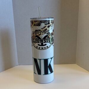 Yellowstone Ranch Tumbler with Straw